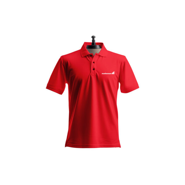 Mens Polo Shirt Red