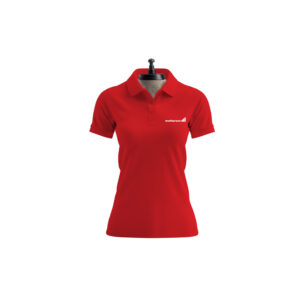 Womens Polo Shirt red